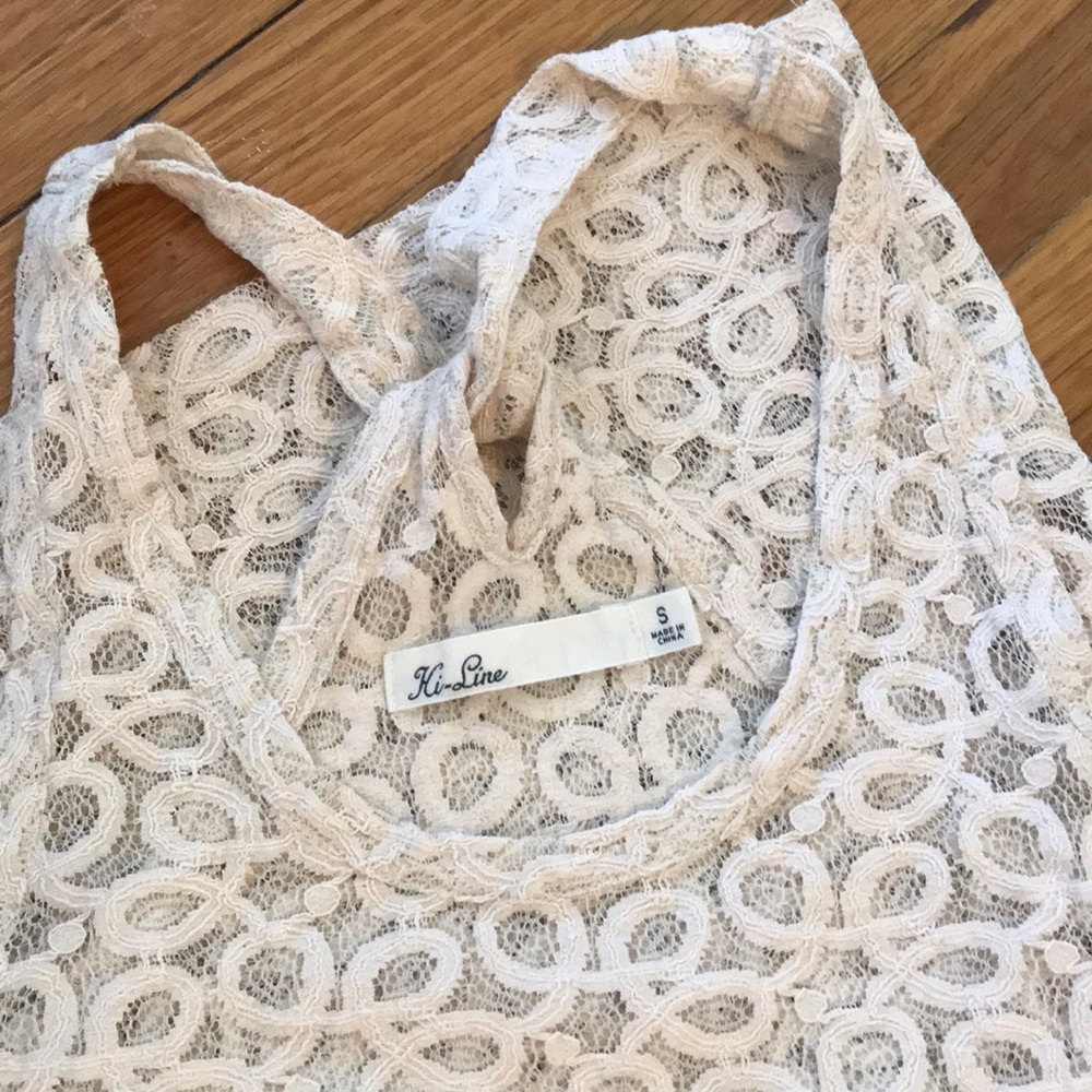 Madewell Lace tank top - Picture 2 of 5